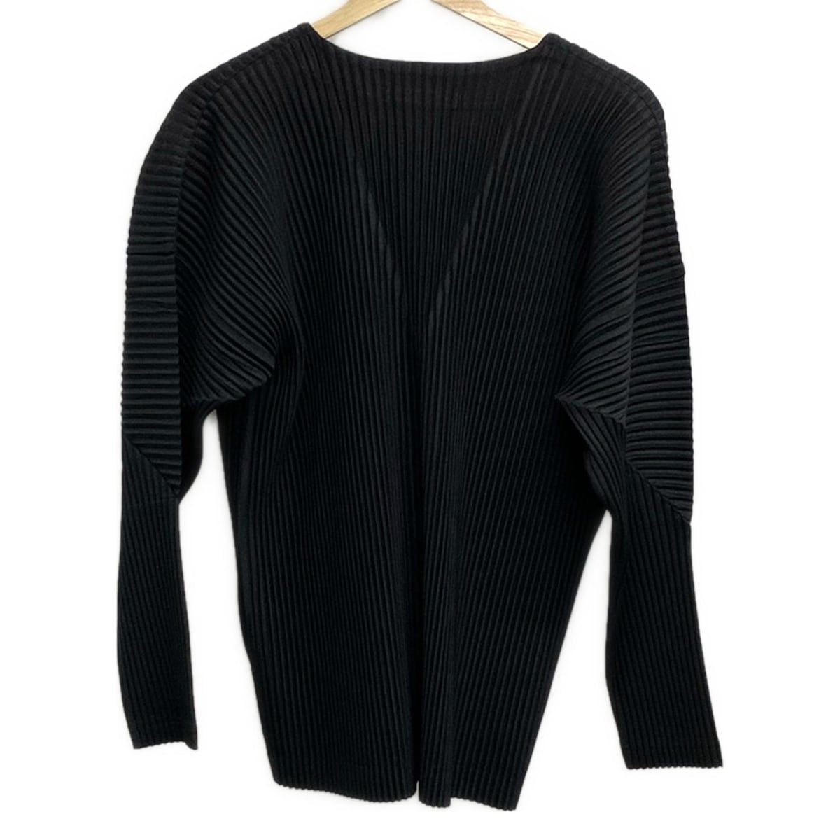 オムプリッセイッセイミヤケプリーツカーディガンメンズ長袖3