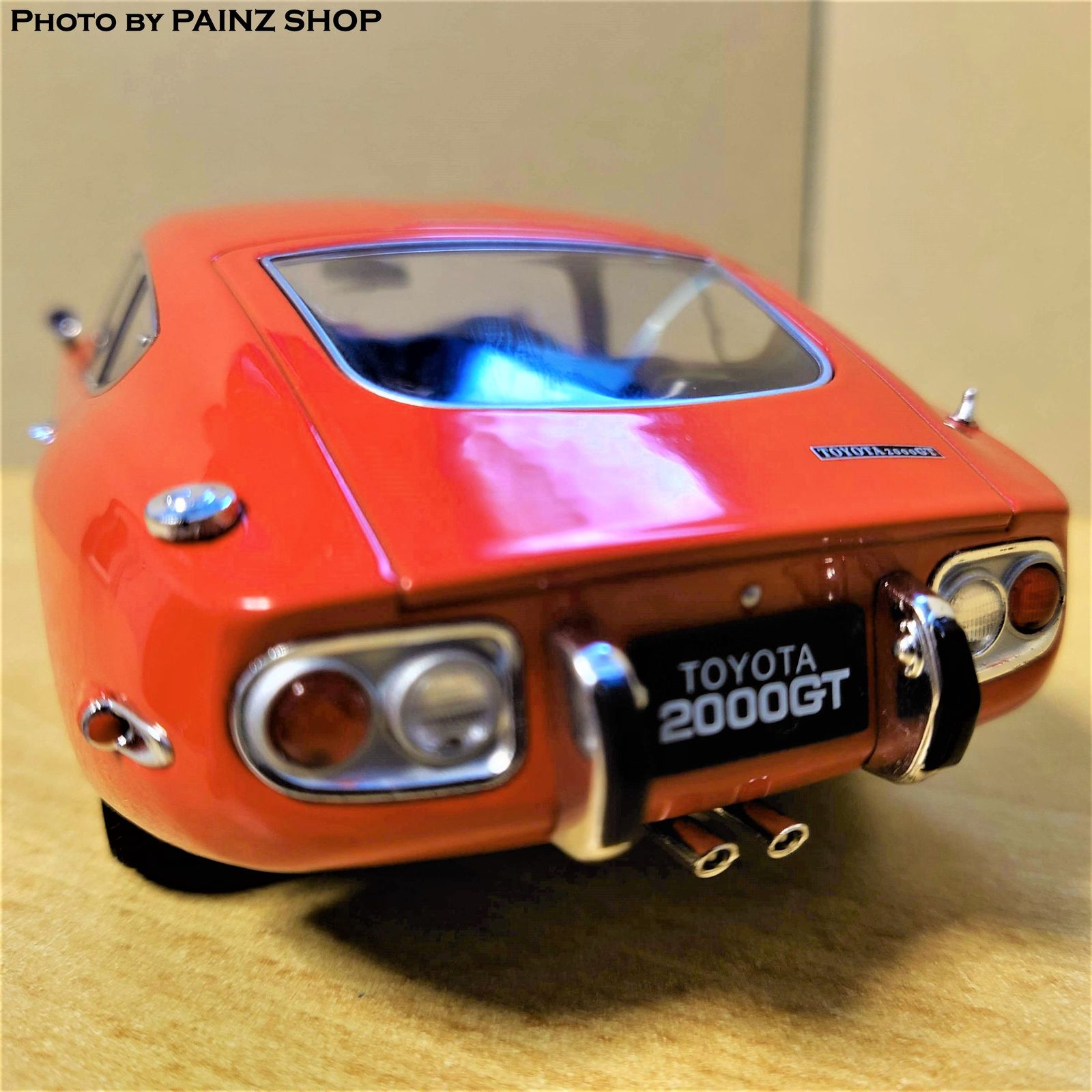 トヨタ 2000GT 赤 1/18 ミニカー 1/18 トヨタ 2000GT レッド ミニカー | 鉄道模型・プラモデル