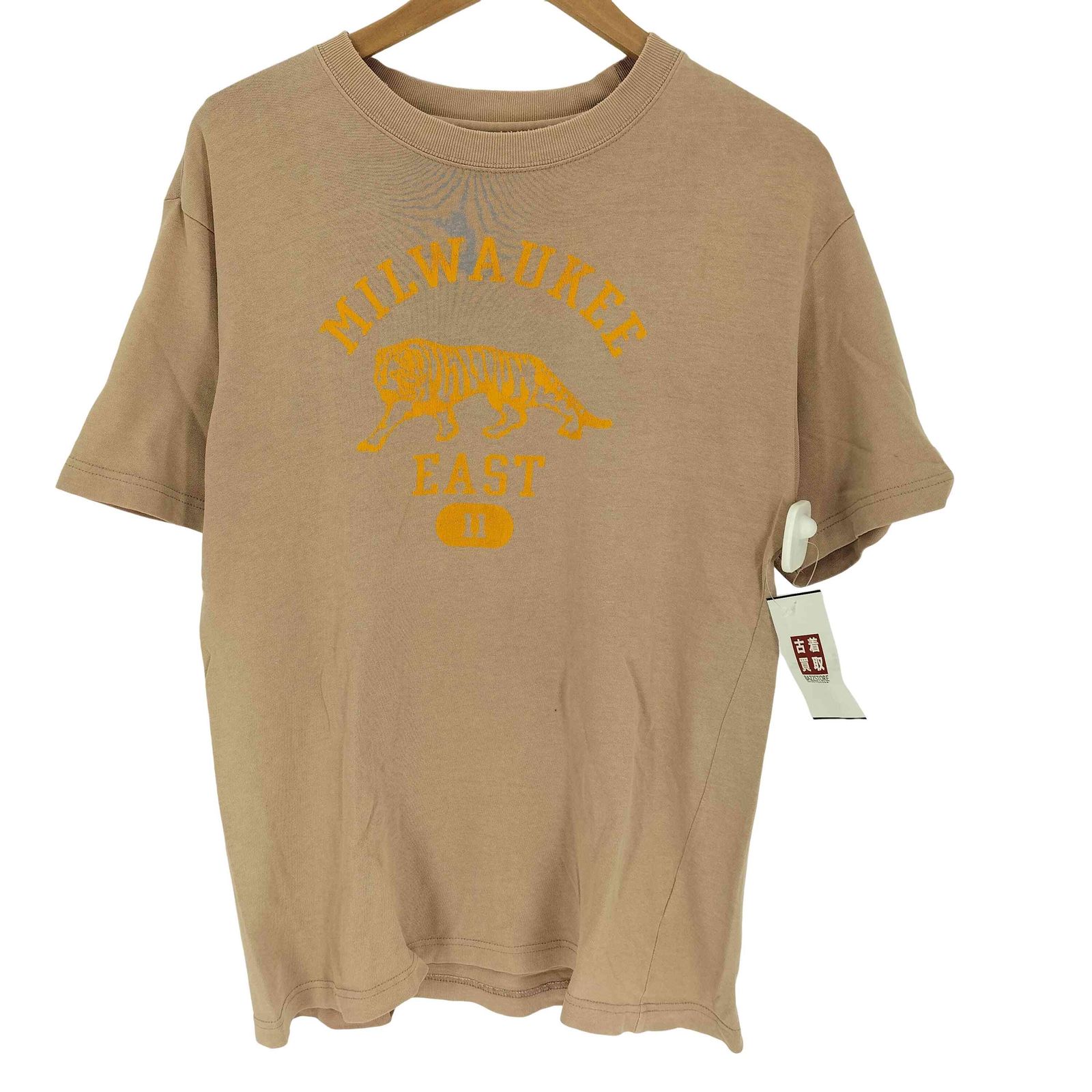 チャンピオン Champion MILWAUKEE EAST ミルウォーキー タイガー 虎 プリント S/S Tシャツ 袖目あり メンズ import：M 