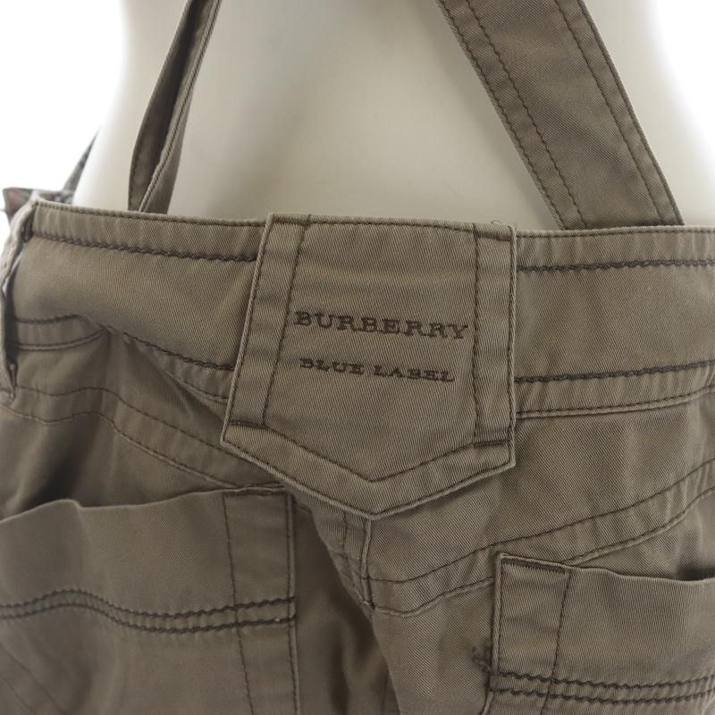 バーバリーブルーレーベル BURBERRY BLUE LABEL オーバーオール