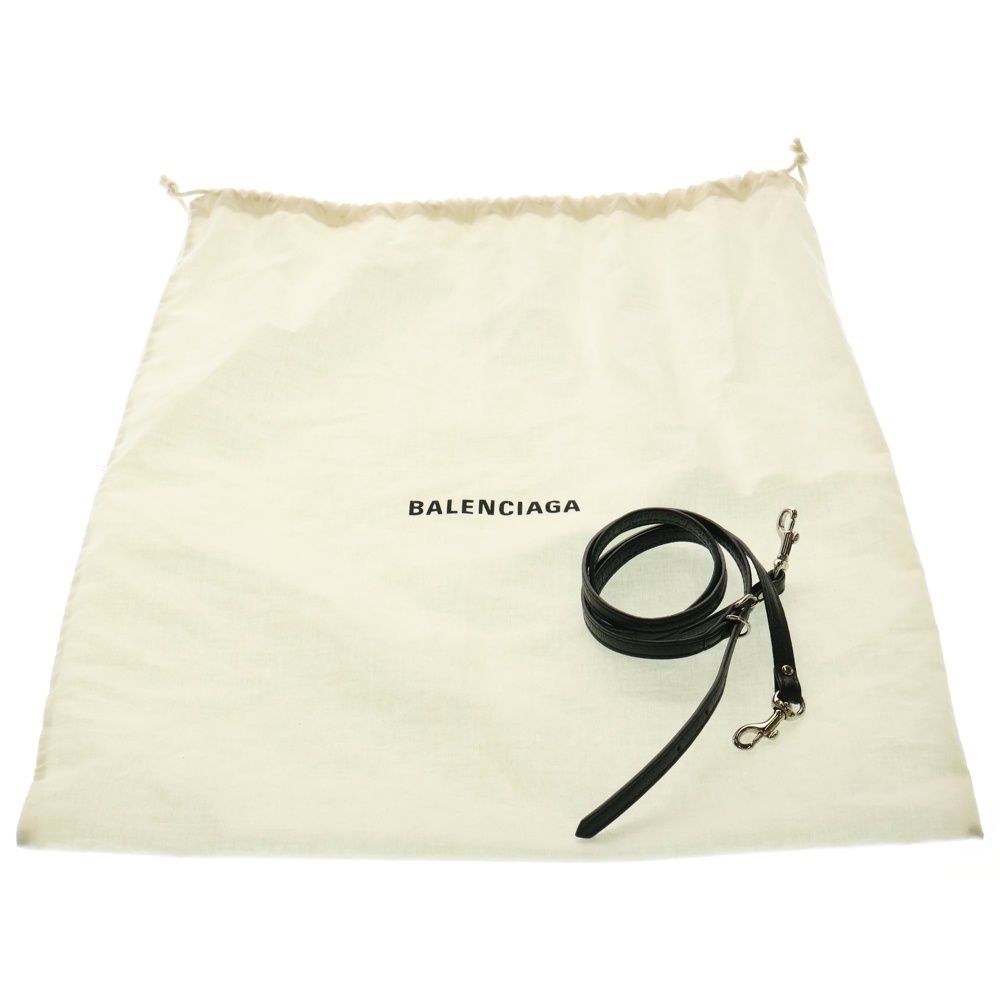 BALENCIAGAグラフィティ ペーパーミニ レザー ショルダーバッグ