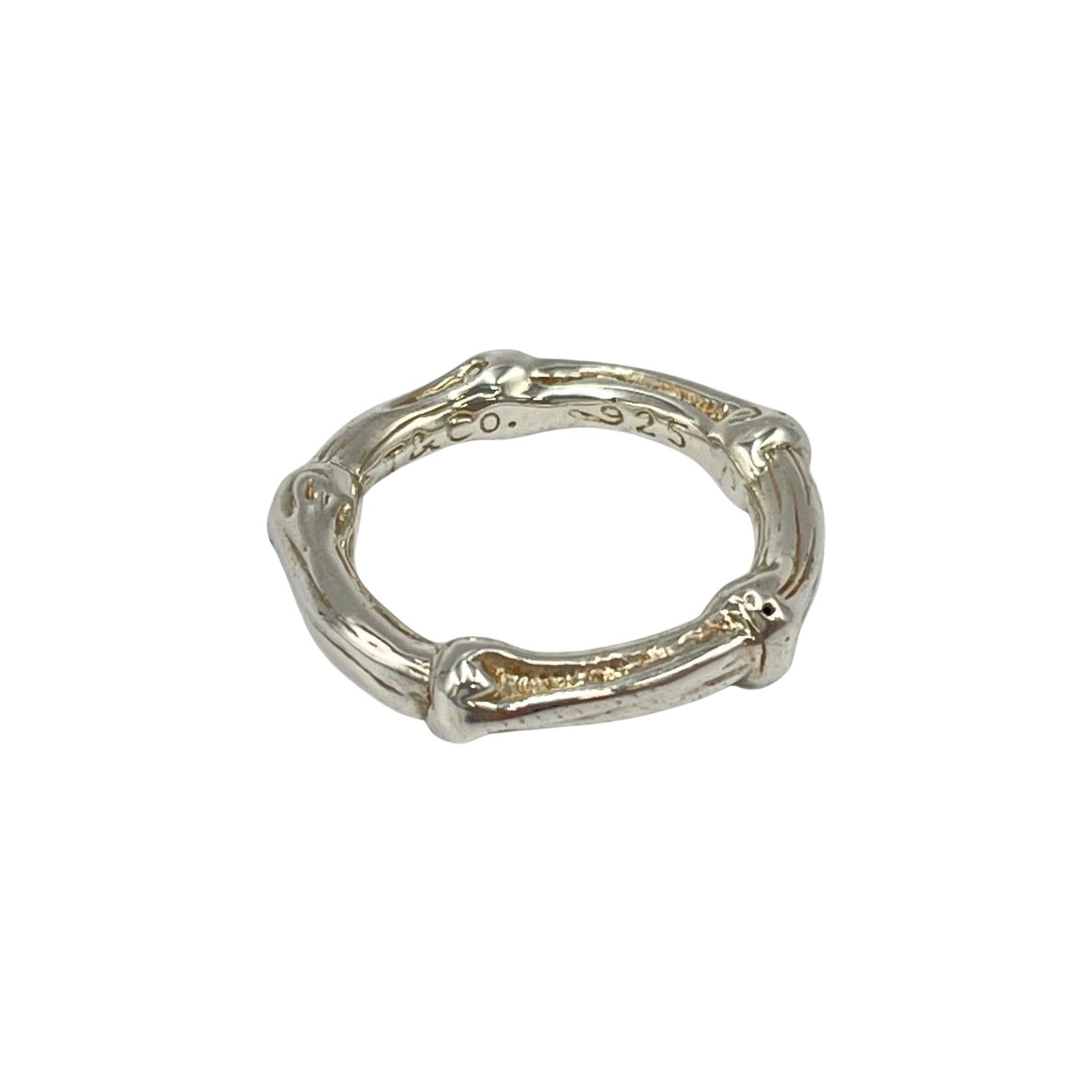 Tiffany&Co. 925 バンブーボーンリング 11号 ティファニー Tiffany バンブーリング 11号 美品 - メルカリ