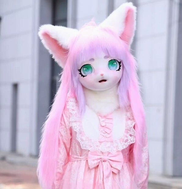 ケモノ コスプレ ファースーツ コスチューム マスク fursuit 獣の頭