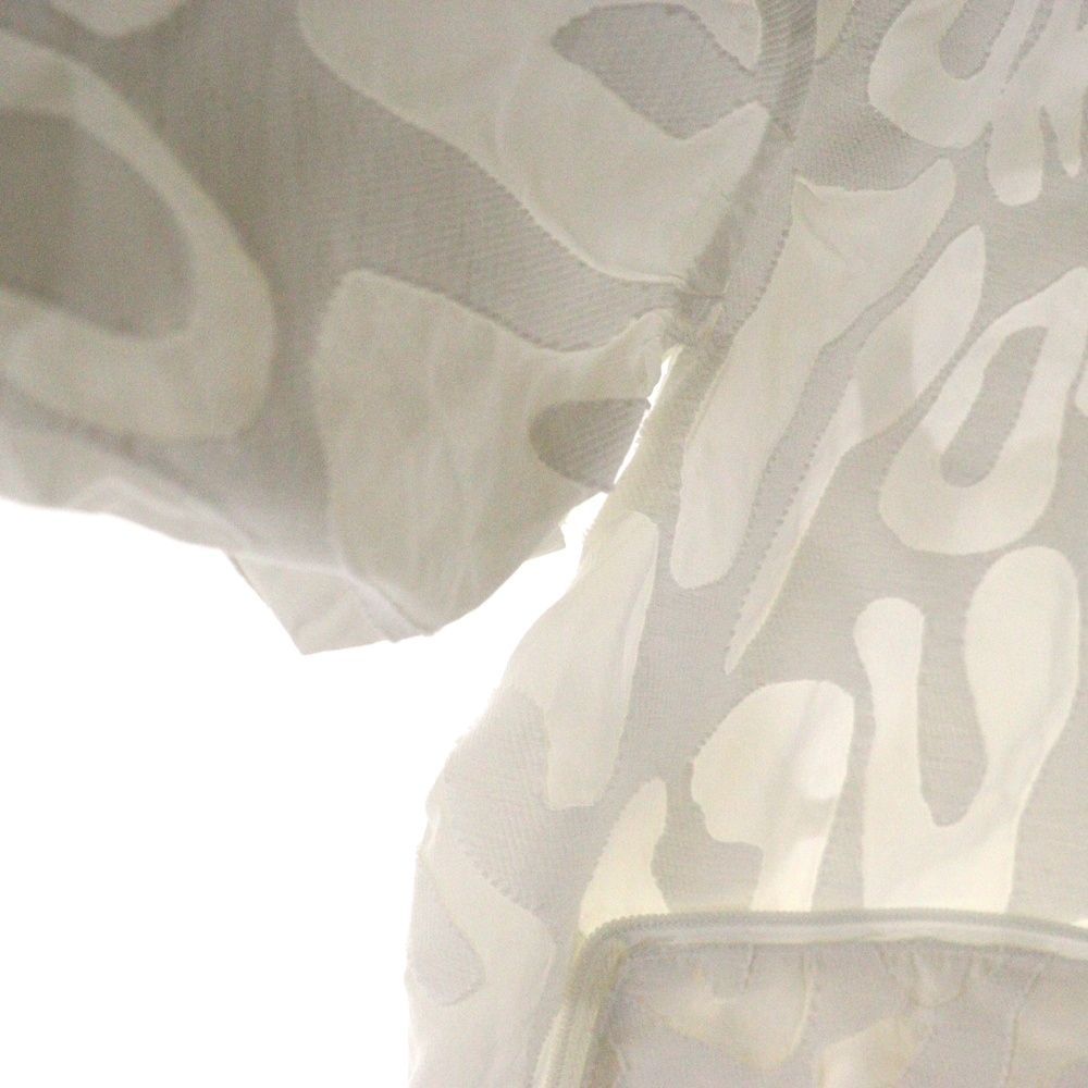 LOUIS VUITTON ルイヴィトン 23SS ナイロン コットン ロゴ総柄 パッカブル ライト ジップアップ フーデッドジャケット パーカー ホワイト RM231M TC1 HOB01W USTAUSTRALIA_COM_AU