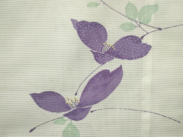 平和屋本店□夏物 小紋 絽 紗 洗える着物 まとめて20点 蝶 花柄 暈し