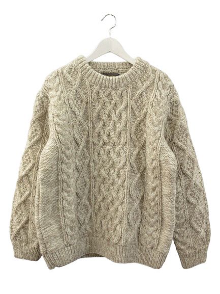 フェローズ PHERROWS PHERROW'S フィッシャーマンケーブル編みセーター