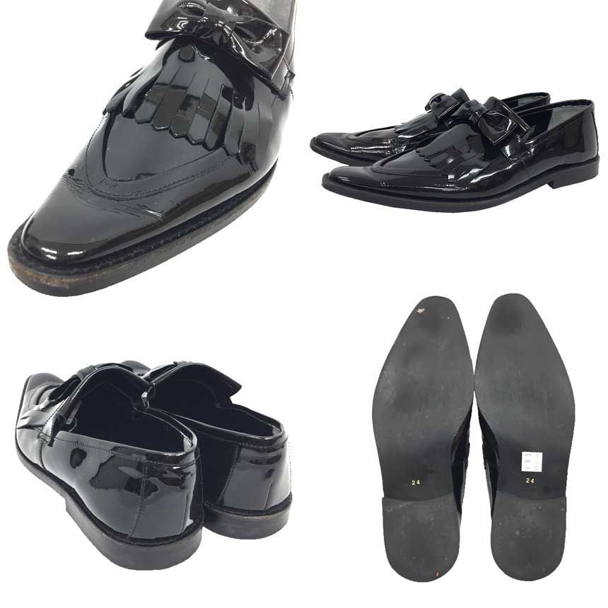 COMME des GARCONS リボンブーツ 24 新品（コムデギャルソンCOMME des 