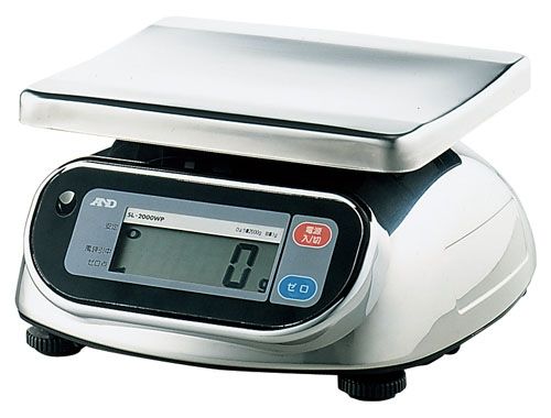 防水 防塵デジタル秤 １kg ＳＬ－１０００ＷＰ BHK461