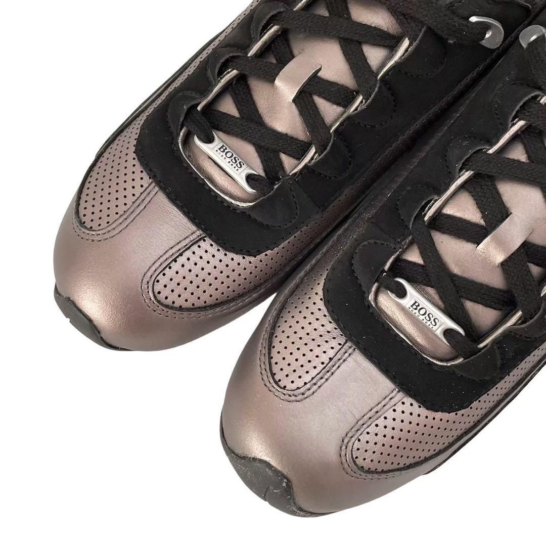 BOSS HUGO BOSS ヒューゴボス スニーカー グレー系50133413 - メルカリ
