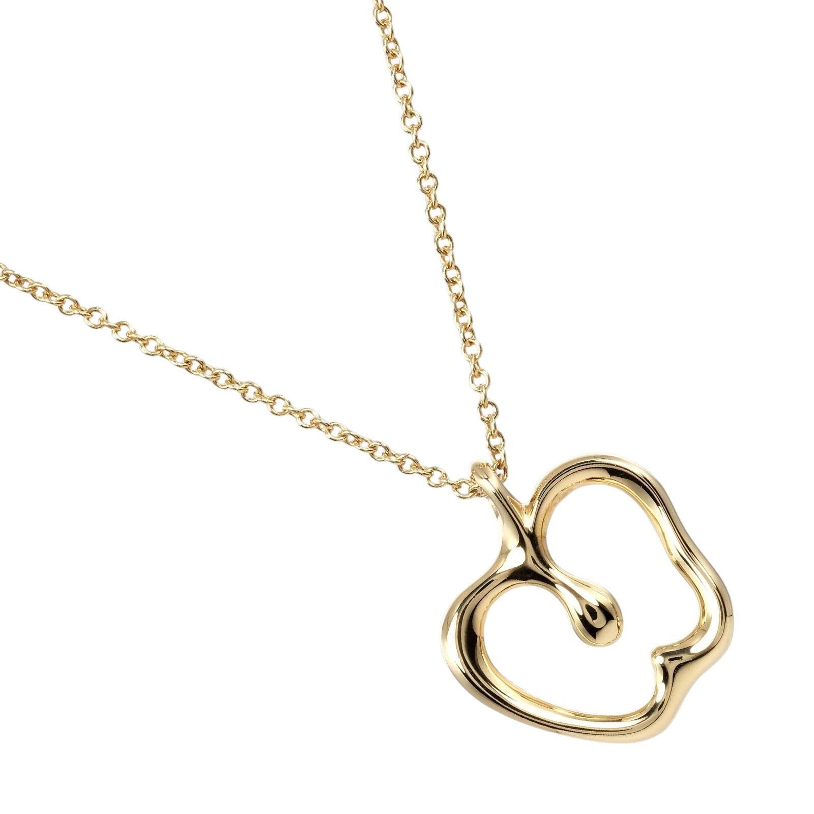 TIFFANY&Co.】ティファニー アップル K18イエローゴールド レディース 