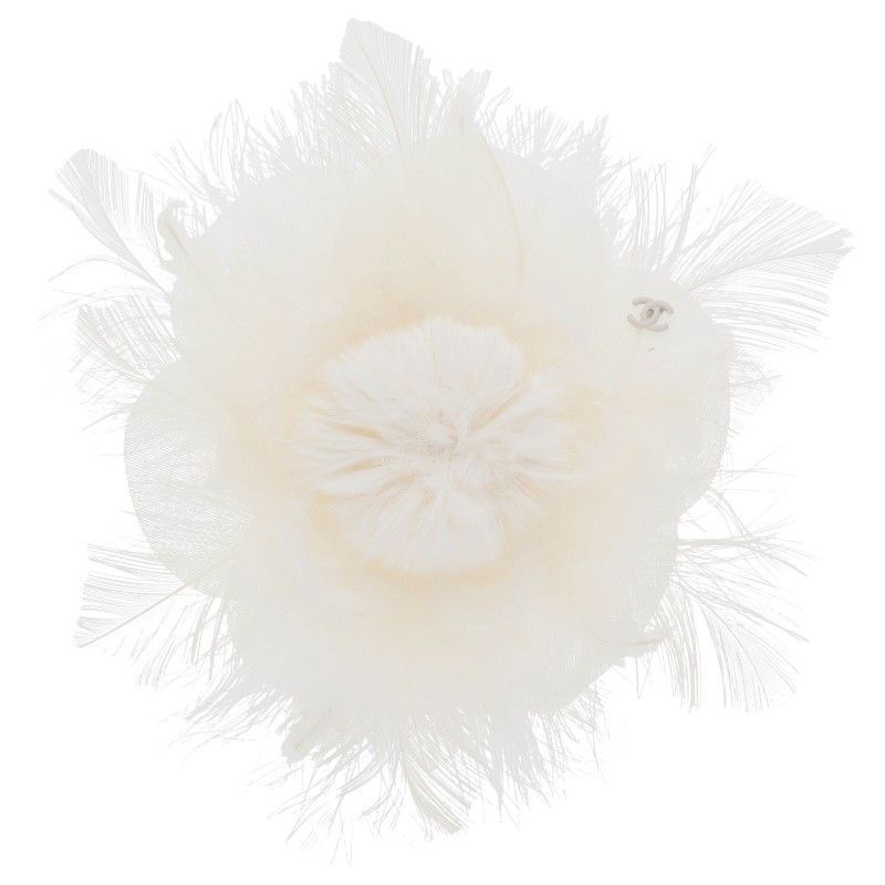 カメリアフラワーロゴブローチ