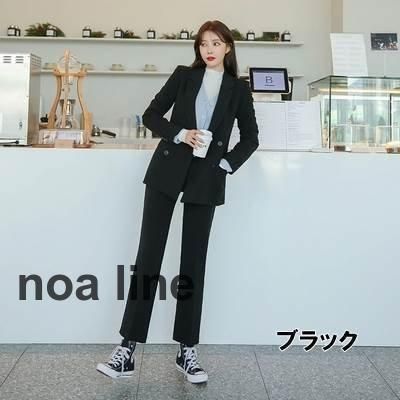 レディースファッション 3色 セットアップ ジャケット パンツ