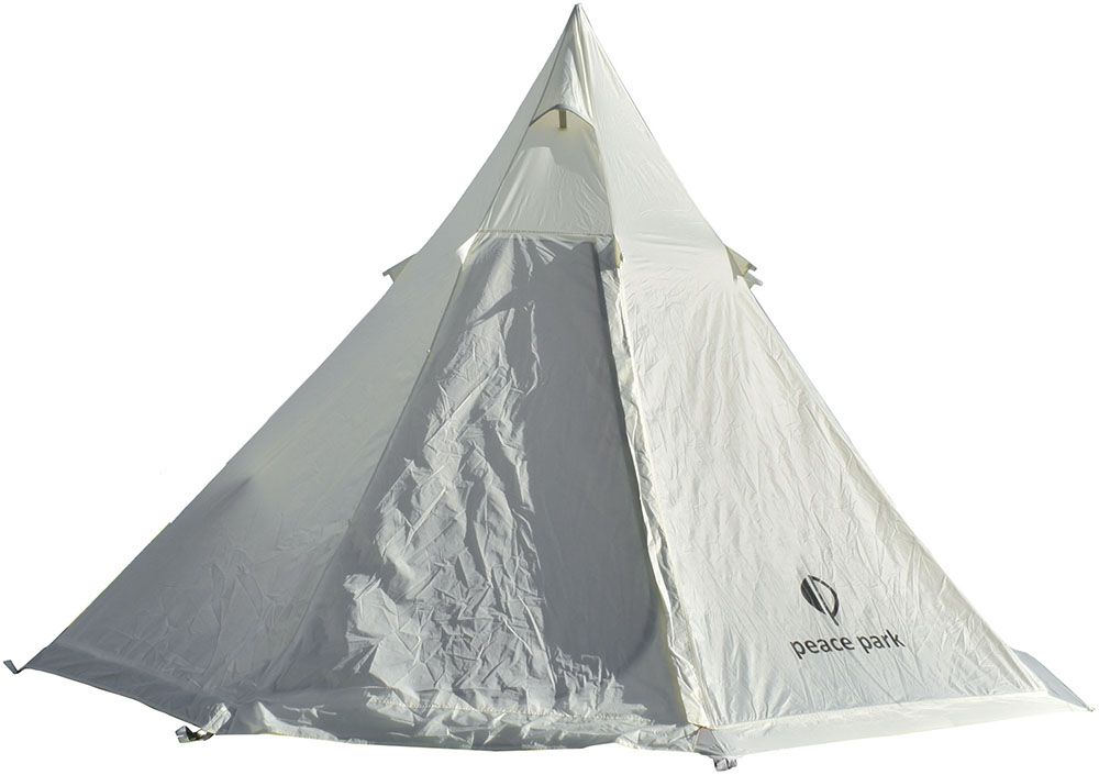 ピースパーク peace park アウトドア ティピーテント PP2020 WHITE