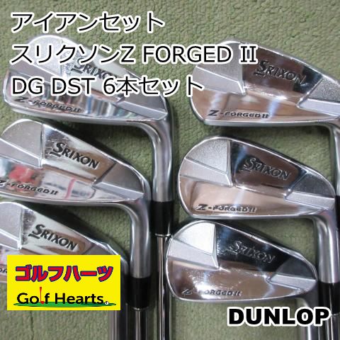 6536]アイアンセット ダンロップ スリクソンZ FORGED II/DG DST 6本