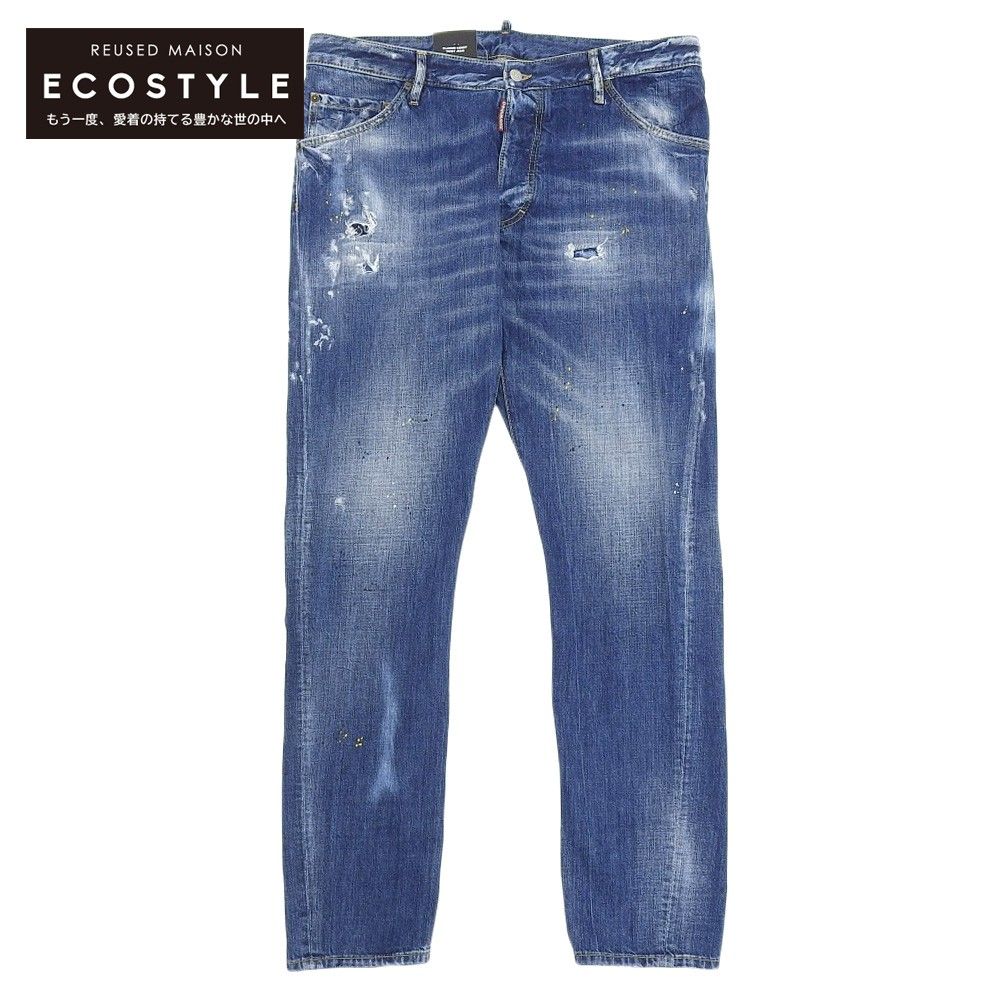 DSQUARED2 ディースクエアード 未使用 DSQUARED2 ディースクエアード Classic Kenny Jeans デニム ボトムス メンズ  ブルー 52 S74LB0707 52 - メルカリ