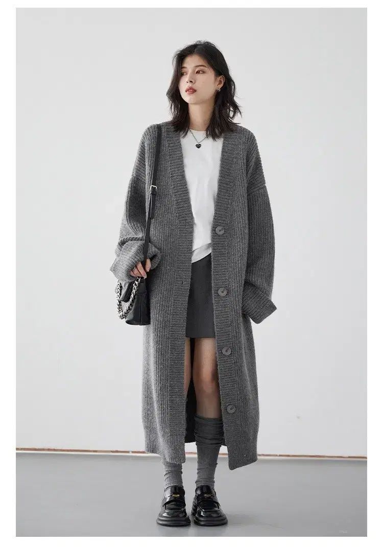 ロング カーディガン