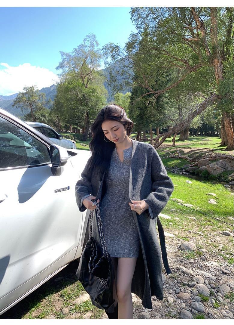 春デートにピッタリ スリムタイトドレス