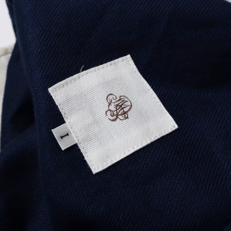 リネンタック入りワイドパンツ 1┃