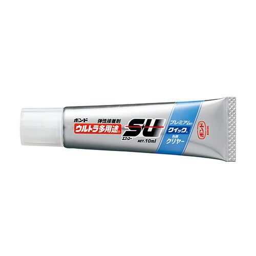 （まとめ） コニシ ボンド　ウルトラ多用途ＳＵ　プレミアムクイック　１０ｍｌ #05801 4901490058013 ●容量：１０ｍｌ プレミアムクイック ●成分：シリル化ウレタン樹脂系●ヘラ１枚付 ●金属・コンクリート・発泡スチロール 1本【×20セット】