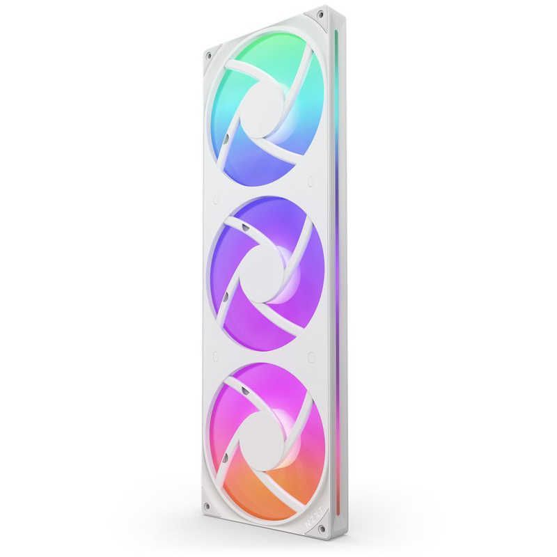 NZXT ケースファン シングルフレーム F420 RGB CORE 420mm 2400RPM ホワイト RF-U42HF-W1