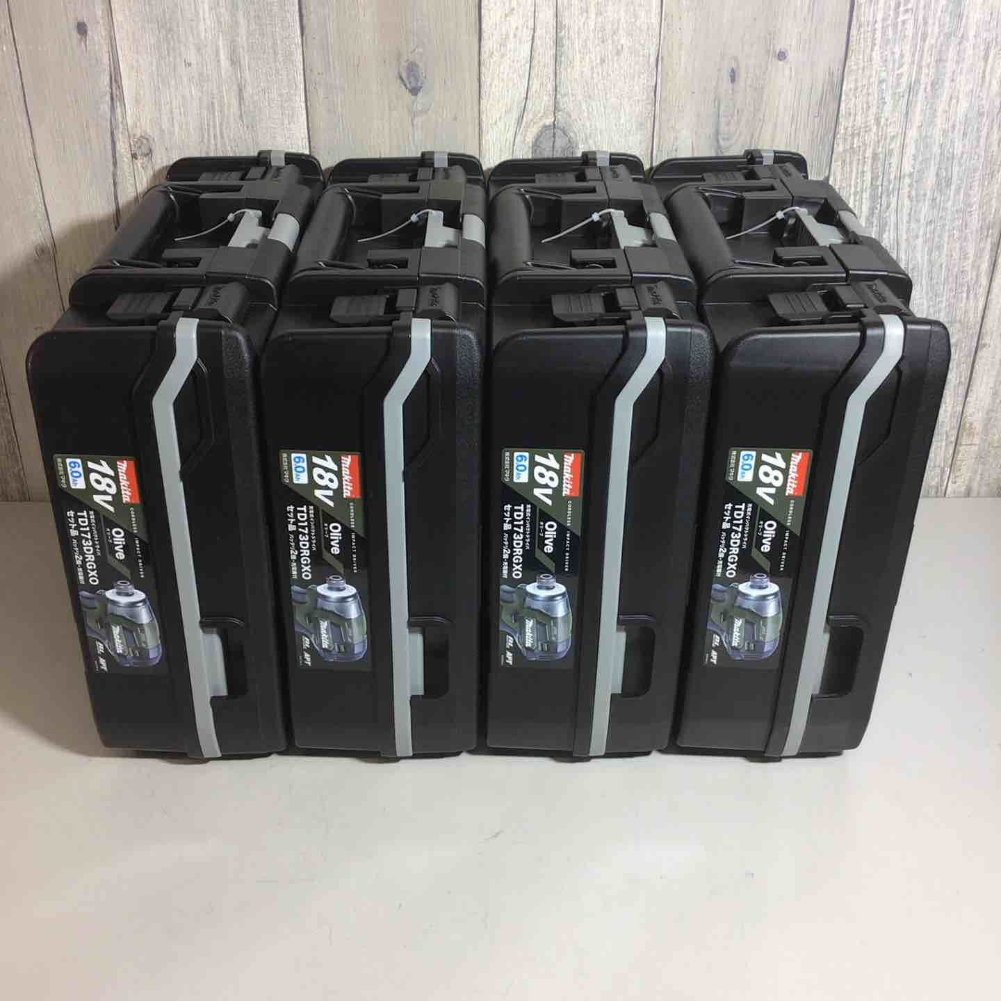 マキタ makita コードレス インパクトドライバー TD173DRGXO 4台 インパクト オリーブ 純正 純正品 戸田店