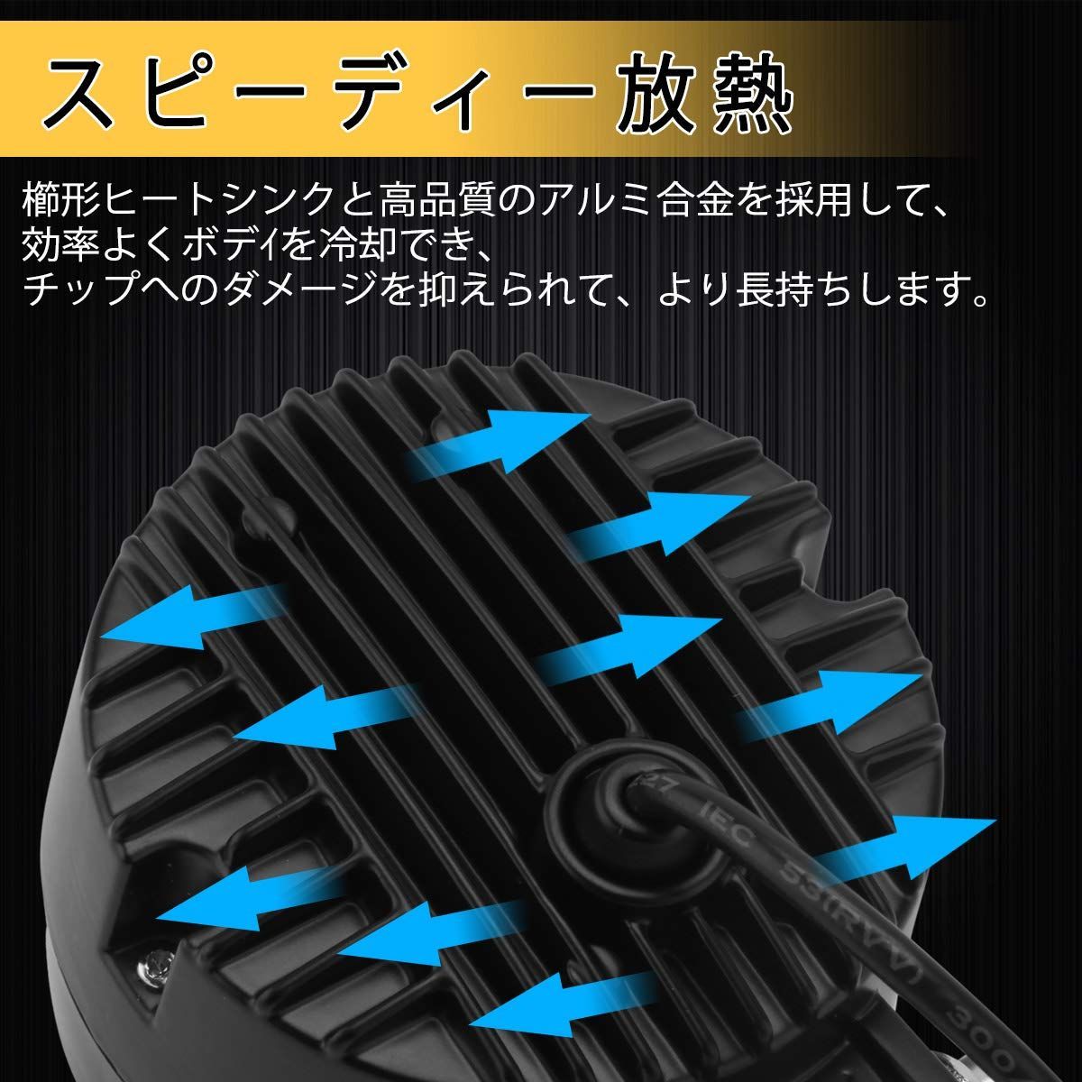 【新着商品】KAWELL 40W フォグランプ led バイク フォグランプ 丸型フォグ イカリング 作業灯 デイライト付き バイク ヘッドライト 12v ledライト led バイク ライト ワークライト デイライト バイ