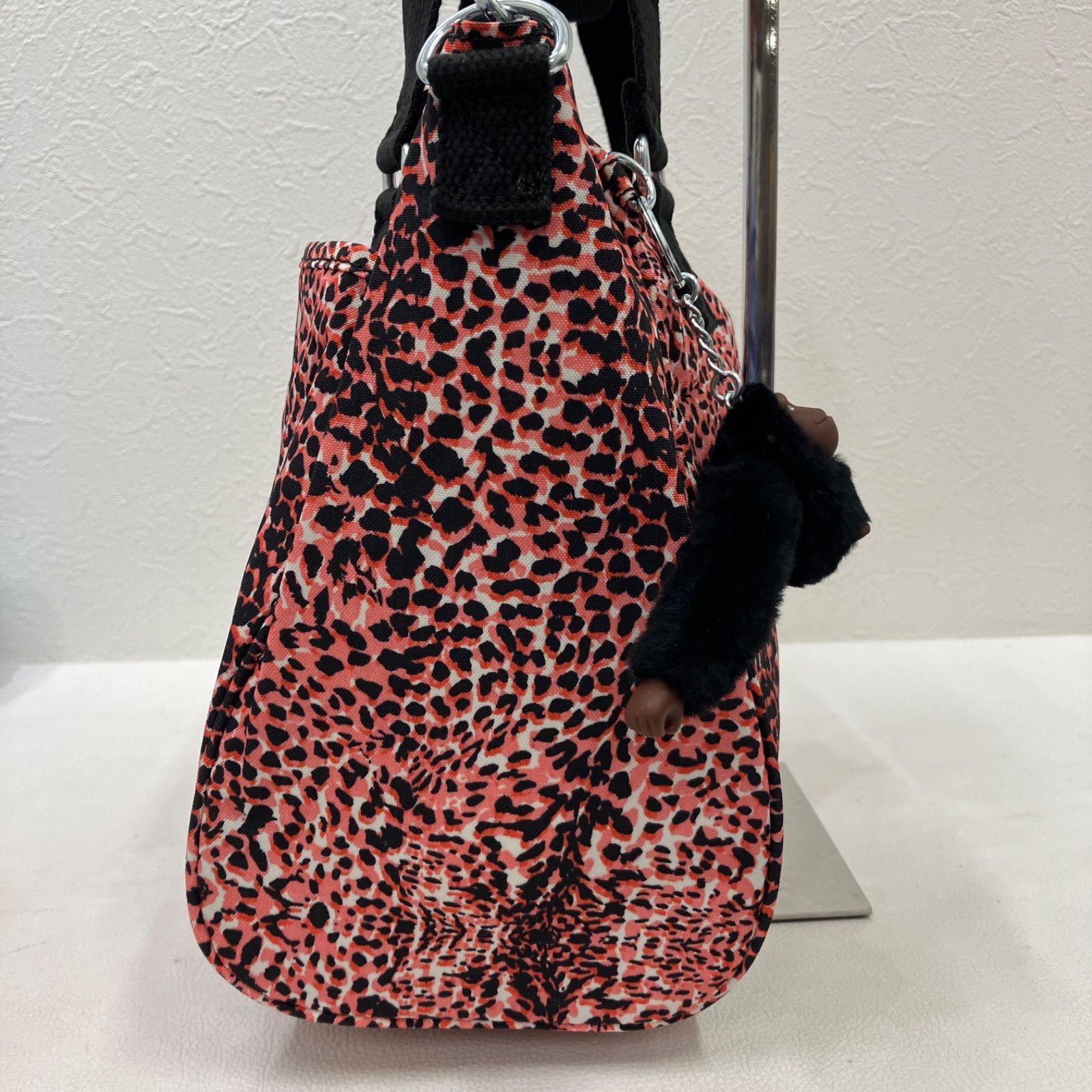 4758 良品 Kipling キプリング タグ付き 2way ハンドバッグ トート 