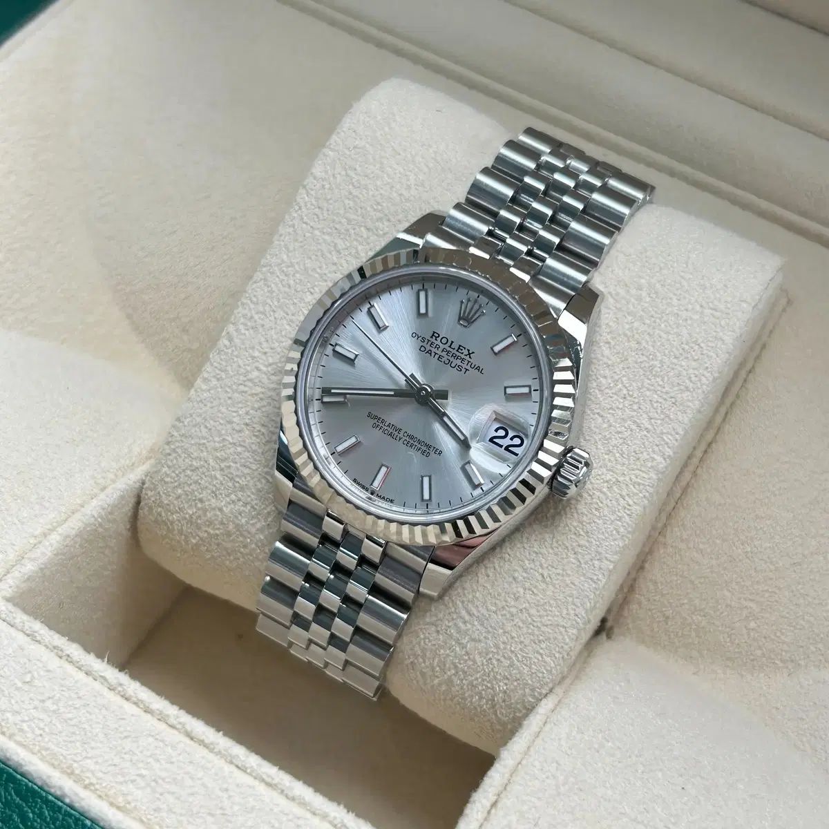 ROLEX レディース 時計 シルバー ROLEX(ロレックス) レディース デイトジャスト シルバー バー