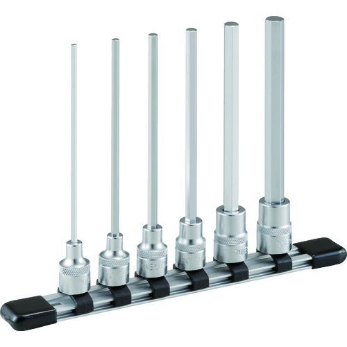 ＴＯＮＥ 超ロングヘキサゴンソケットセット ホルダー付 ６ｐｃｓ