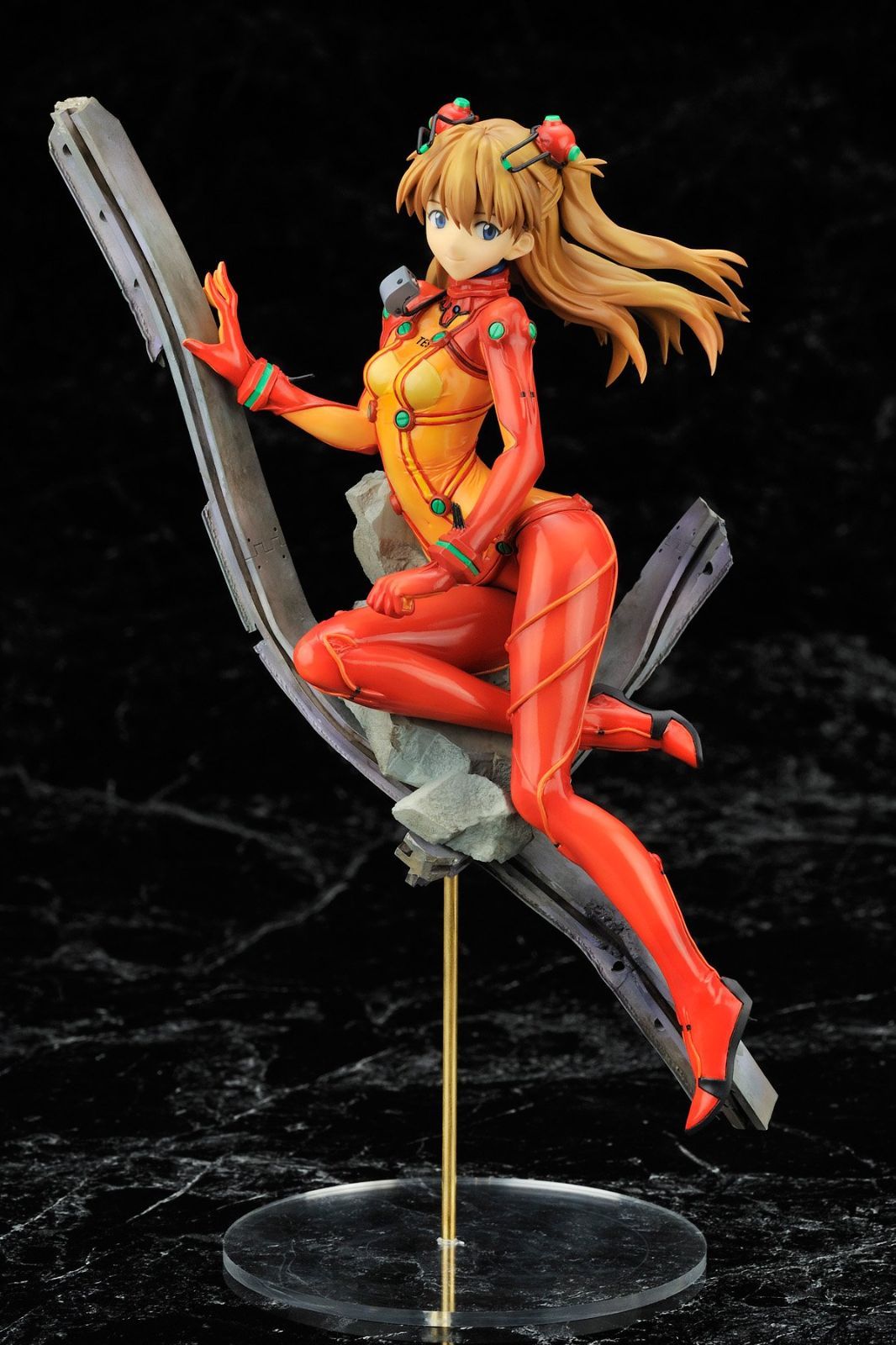 エヴァンゲリヲン新劇場版 式波・アスカ・ラングレー テスト用プラグスーツver. 人気商品】エヴァンゲリヲン新劇場版:破 1/8 式波・アスカ