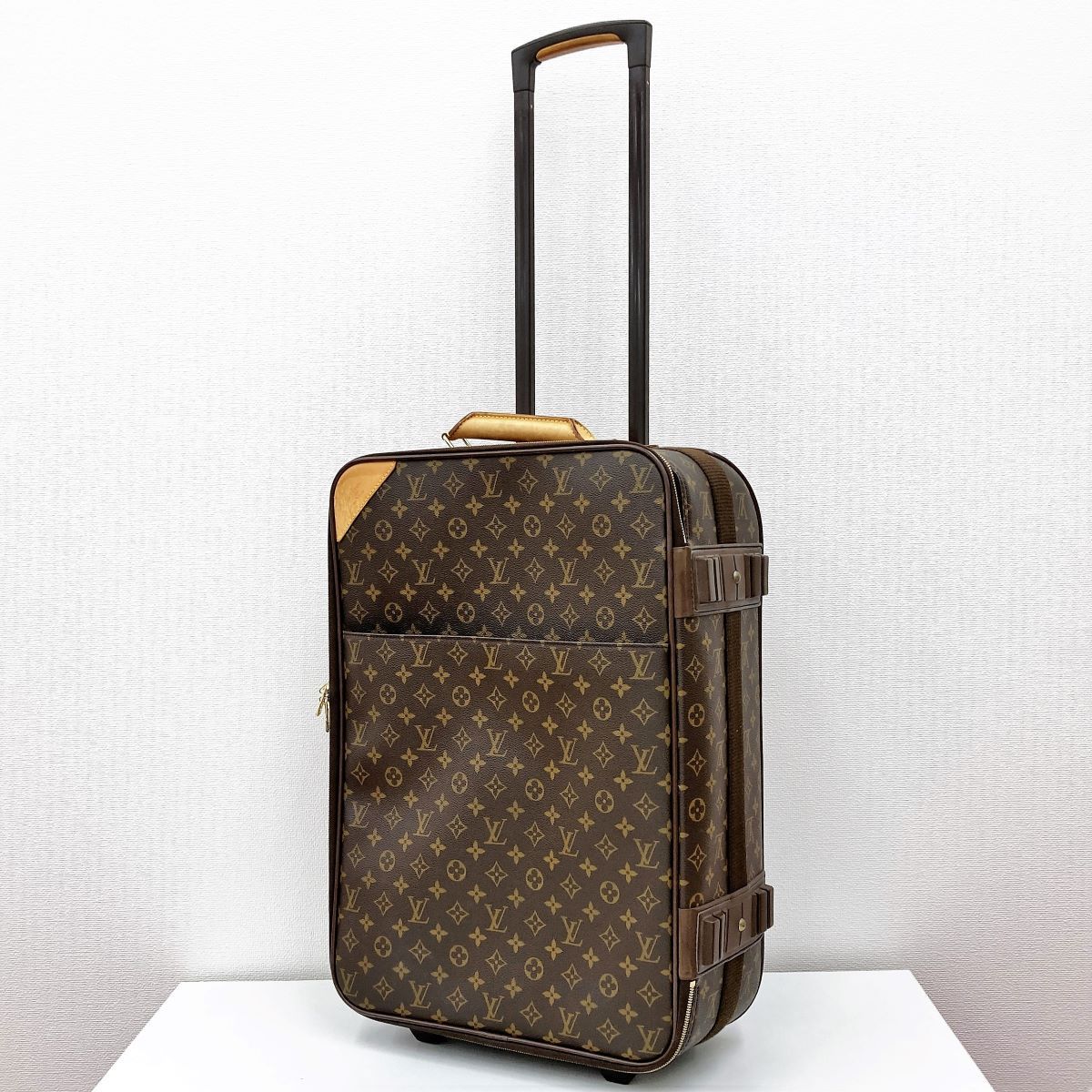 中美品 LOUIS VUITTON ルイ・ヴィトン ベガス60 トロリー モノグラム  