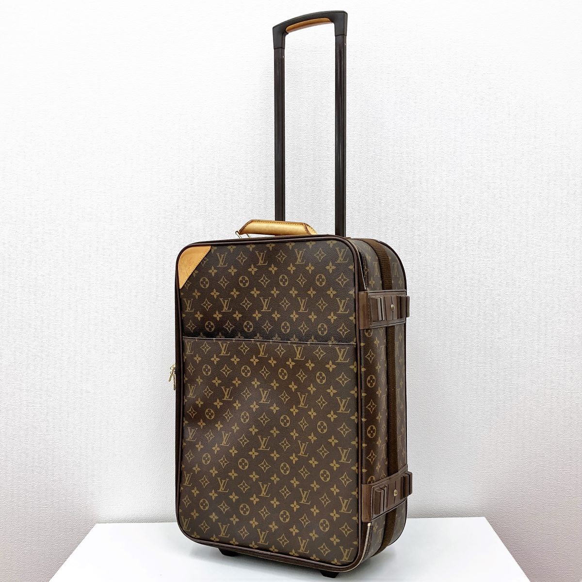 中美品 LOUIS VUITTON ルイ・ヴィトン ベガス60 トロリー モノグラム