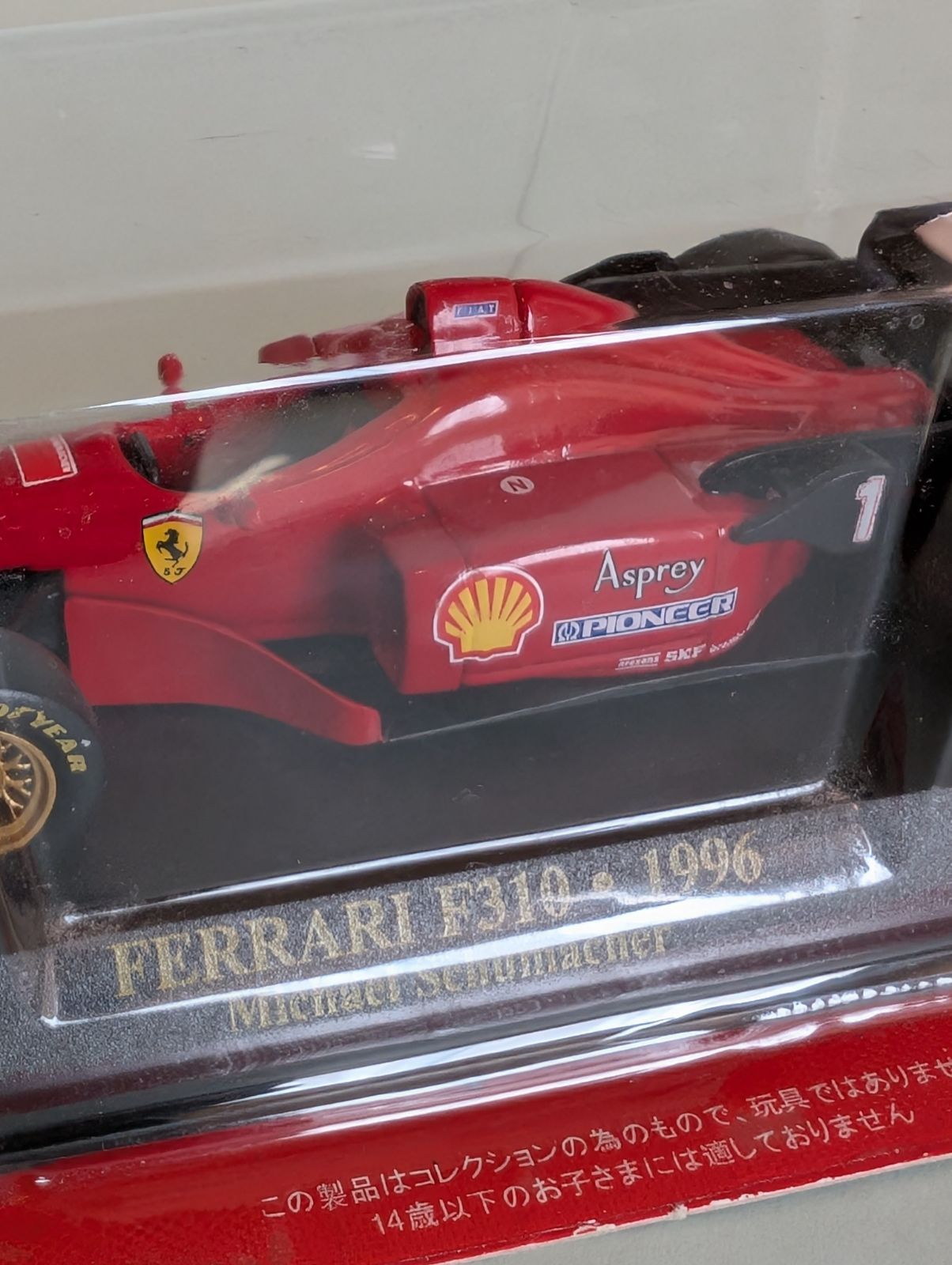 未開封 1/43 フェラーリF310 アシェットフェラーリF1
