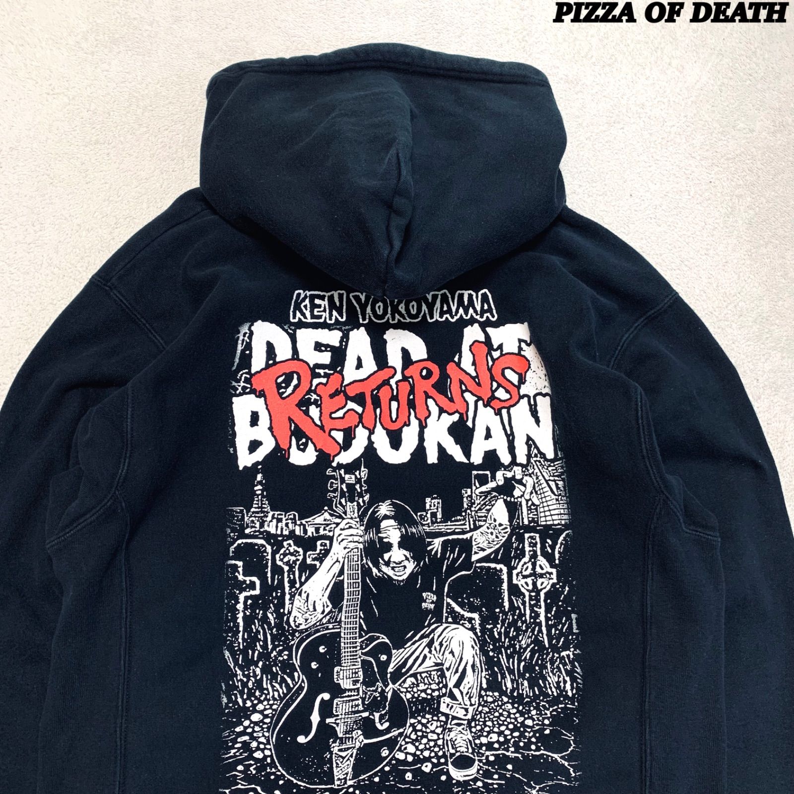 【新品】PIZZA OF DEATH ken yokoyama パーカー ken yokoyama パーカー 新品 横山健 PIZZA OF DEATH