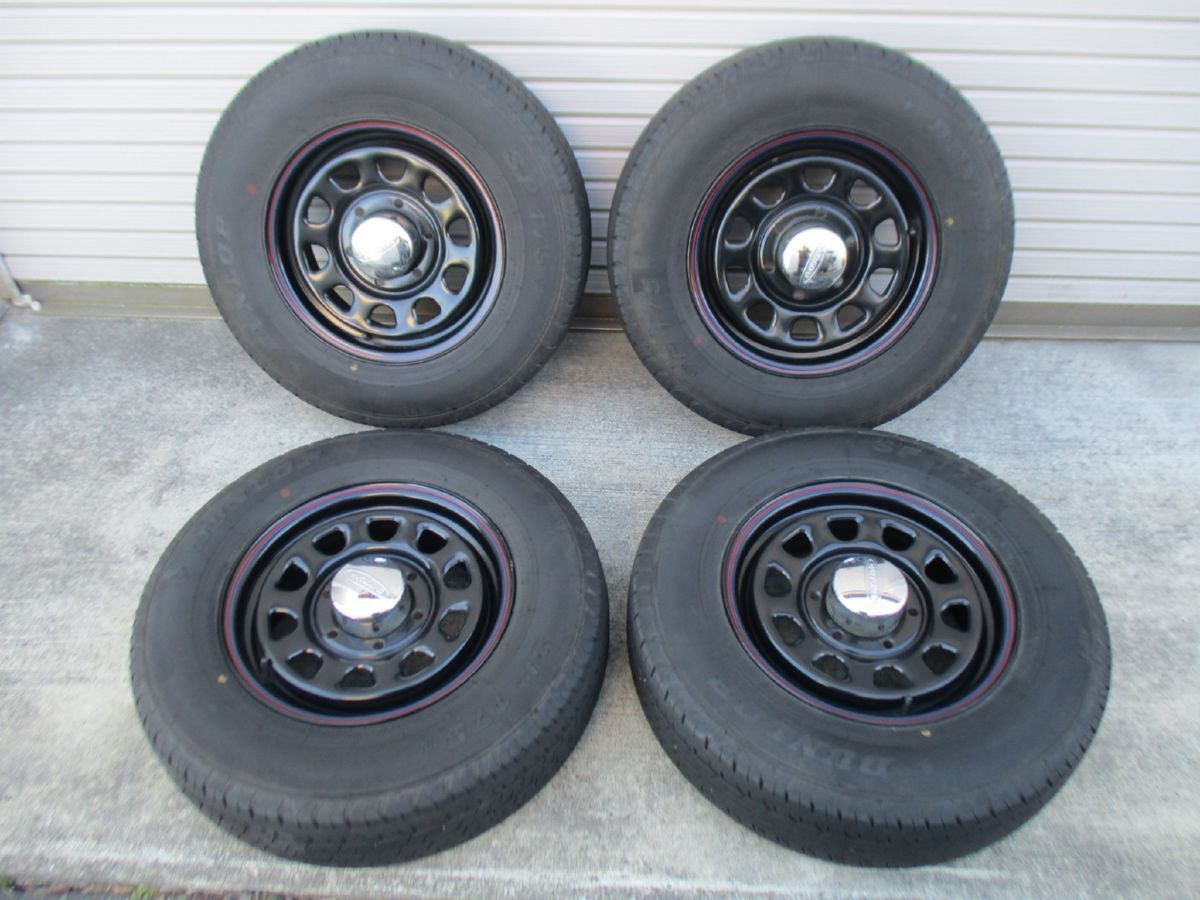 週末値下げ　195/80R15 スチールホイールセット 4本　ハイエース　純正 195/80R15 スチールホイールセット 4本 ハイエース TOYOTA トヨタ 200