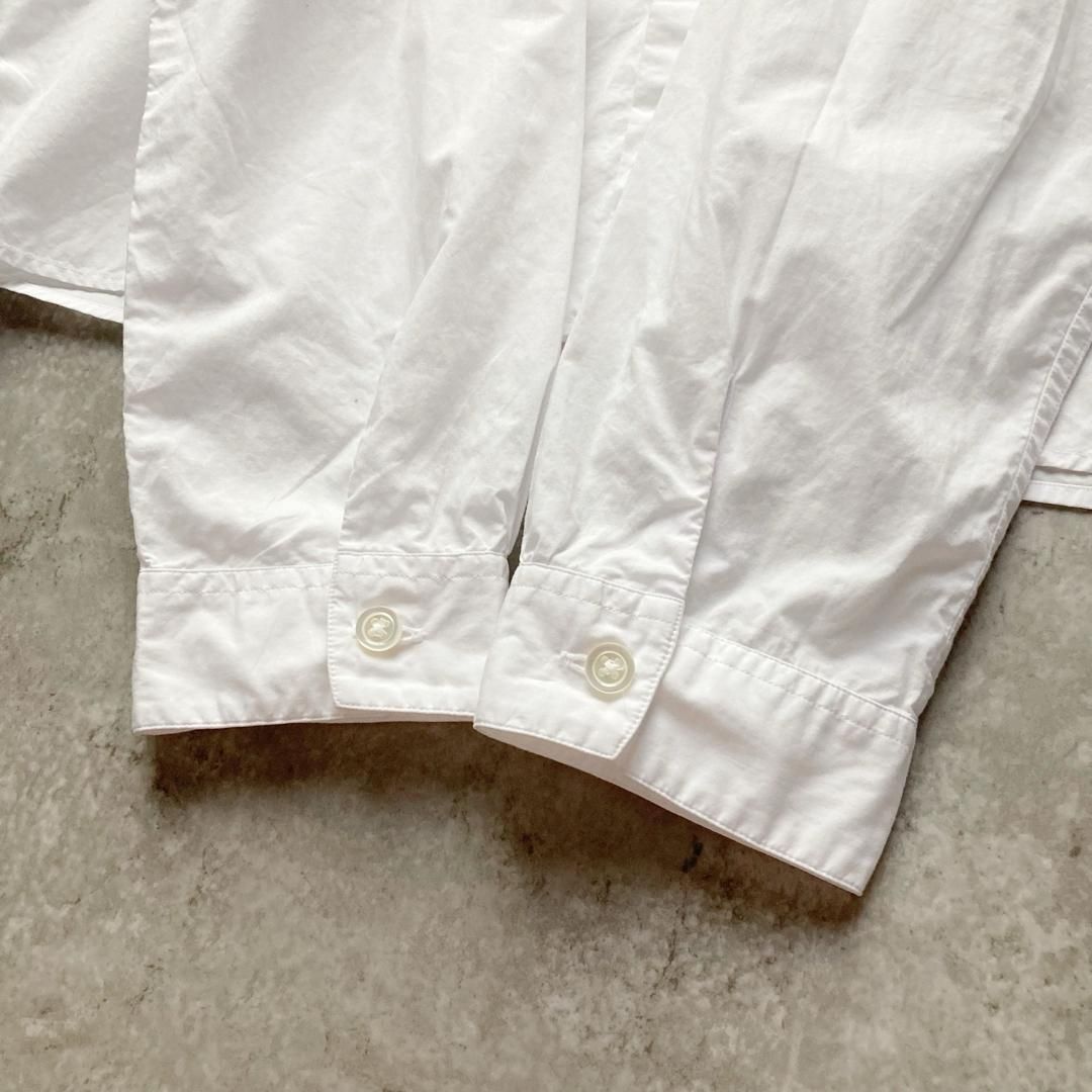 美品 MARGARET HOWELL マーガレットハウエル 長袖シャツ フリル