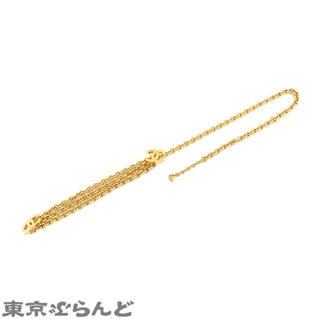 【パールとハート♪】CHANEL メタル ゴールド チェーン ベルト チェーンベルト - メタル、コスチューム パール & ストラス