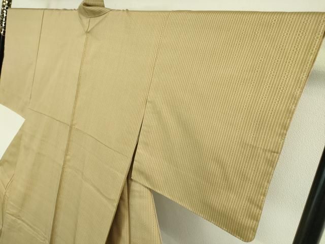 平和屋本店■希少　白鷹お召　高機草木紬　白たか織　白鷹の手綾織　小松織物工房　証紙付き　逸品　未使用　DZAA4113kh5 平和屋本店□希少 白鷹お召 高機草木紬 白たか織 白鷹の手綾織 小松