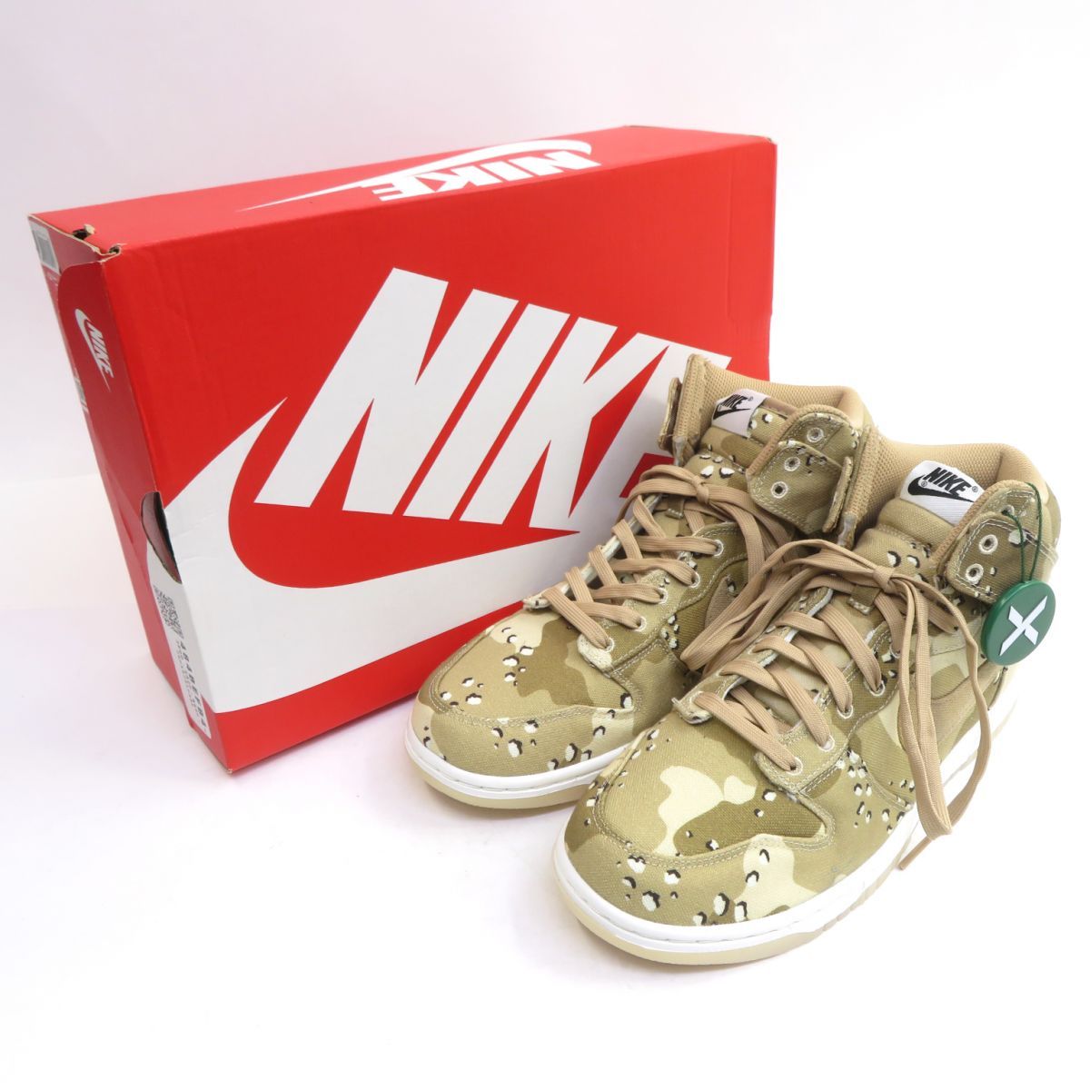 NIKE WMNS DUNK HIGH ナイキ ウィメンズ ダンク ハイ DX2314-200 US10.5 27.5cm 箱有 ※中古