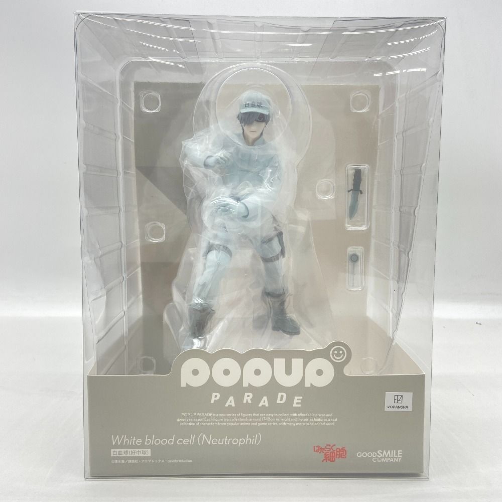 【新品未開封】STUSSY ×BABEKUB CITY フィギュア　白 新品 POP UP PARADE はたらく細胞!! 白血球 好中球 フィギュア