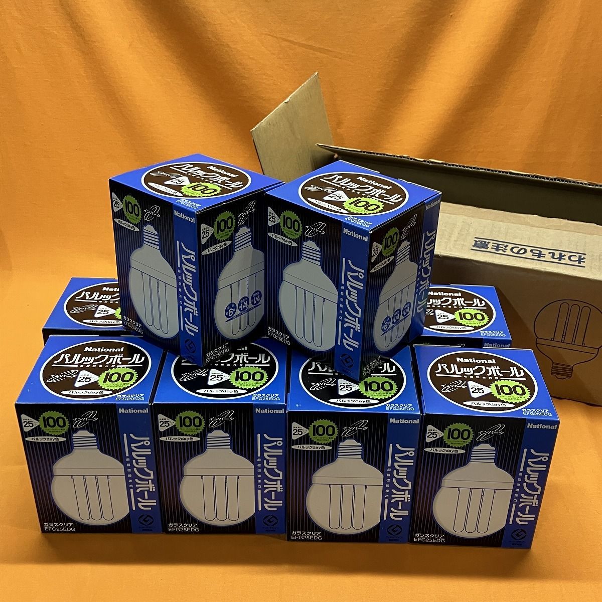 パルックボール 10個入 ナショナル EFG25EDG パルックday色