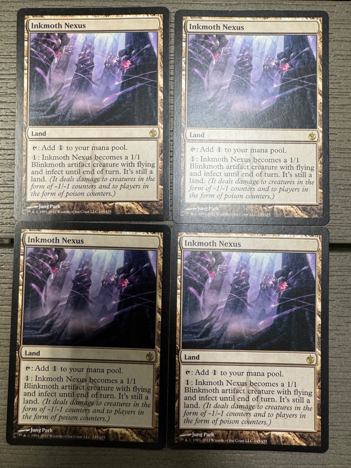 MTG 墨蛾の生息地 英語 MBS 4枚セット まとめ - メルカリ