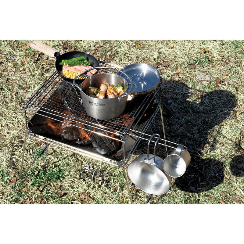 燕熟の技 ダッチオーブン15cm 6インチ ツル付 EJSA-1500