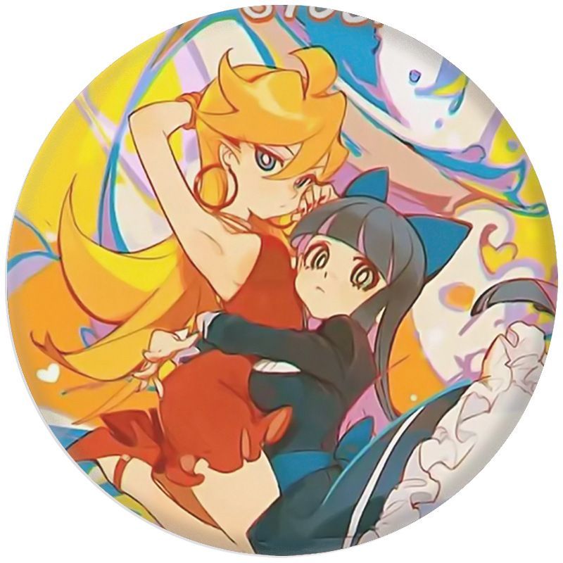 パンティ&ストッキングwithガーターベルト アニメ 缶バッジ (24個