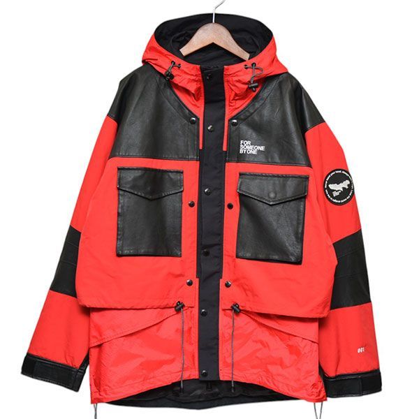 FORSOMEONE　フォーサムワン　2018AW　DOCKING MOUNTAIN JACKET　ドッキングマウンテンパーカー　ジャケット　7800003　8054000185443