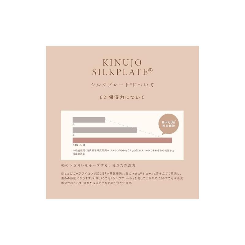 新品】 【公式ストア限定】絹女?KINUJO?CURL IRON カールアイロン 全3