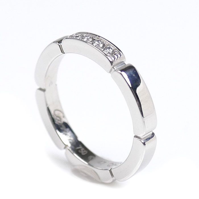 CARTIER カルティエ K18WG ホワイトゴールド マイヨン