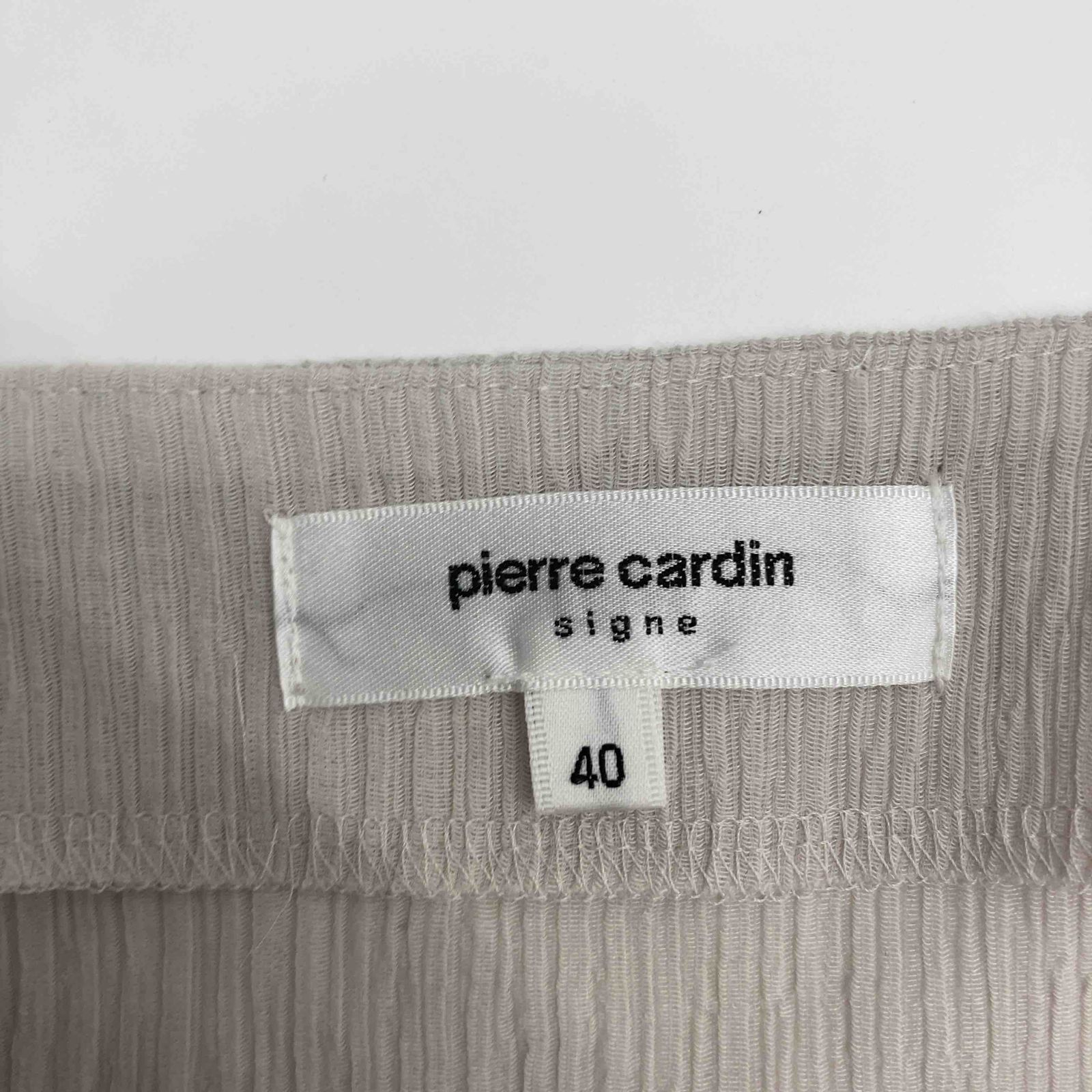 pierre cardin ピエールカルダン レディース チュニック(半袖/袖無し)グレイ tk