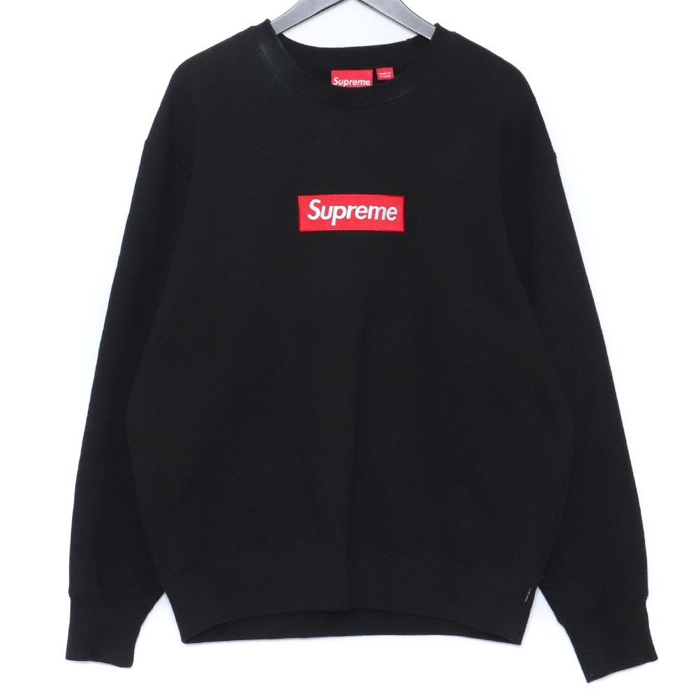 SUPREME Box Logo Crewneck Sweatshirt Mサイズ - メルカリHeatherGreySIZE