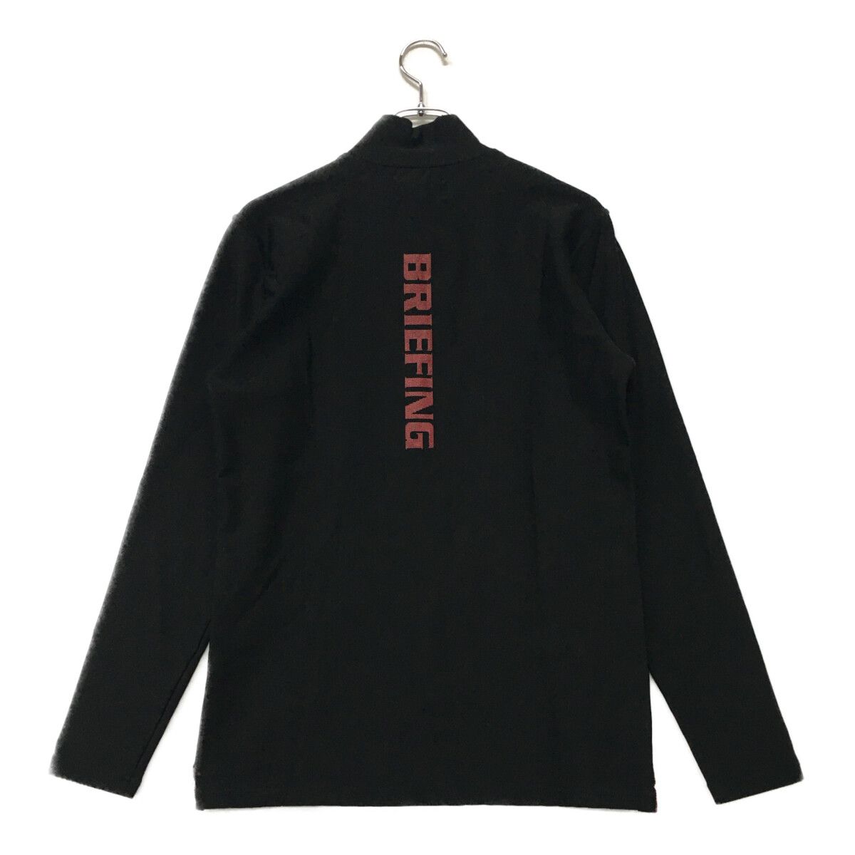 BRIEFING ブラック ハイネックシャツ M 【公式通販】